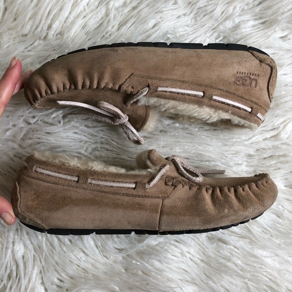 UGG Dakota Tobacco-2 Suede Moccasin Slipper Shoes - Picture 6 of 10